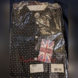Black English laundry mes button up shirt.